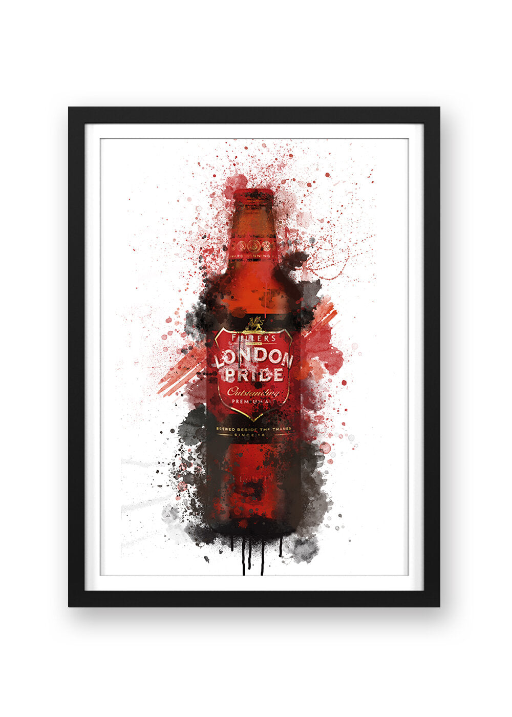 LONDON PRIDE BEER PRINT - 'GEORGE'S JOY'