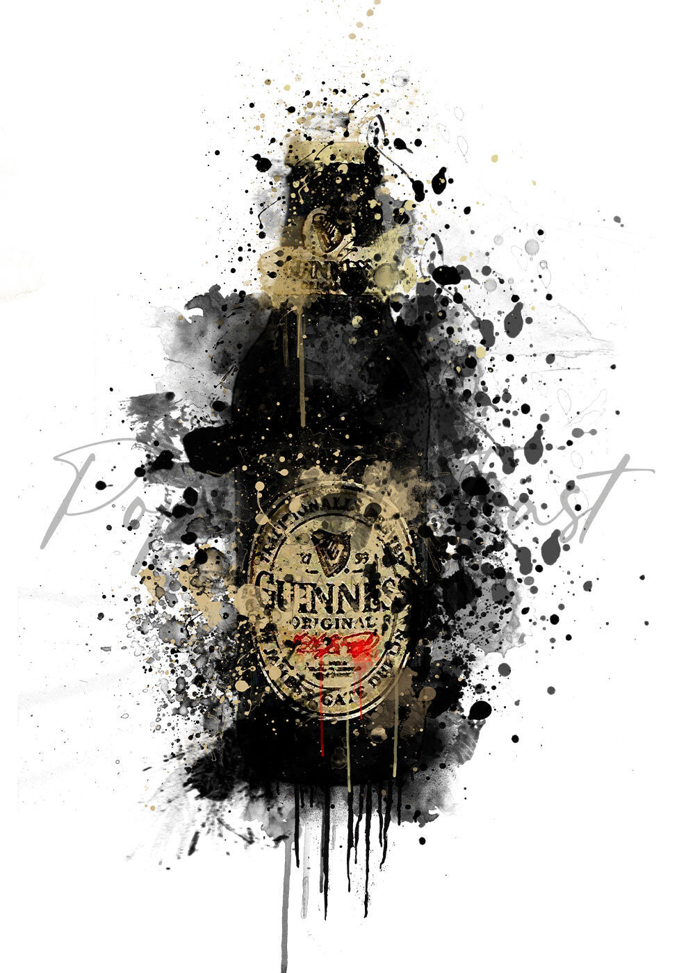 GUINNESS PRINT - 'ONE FOR THE ROAD'