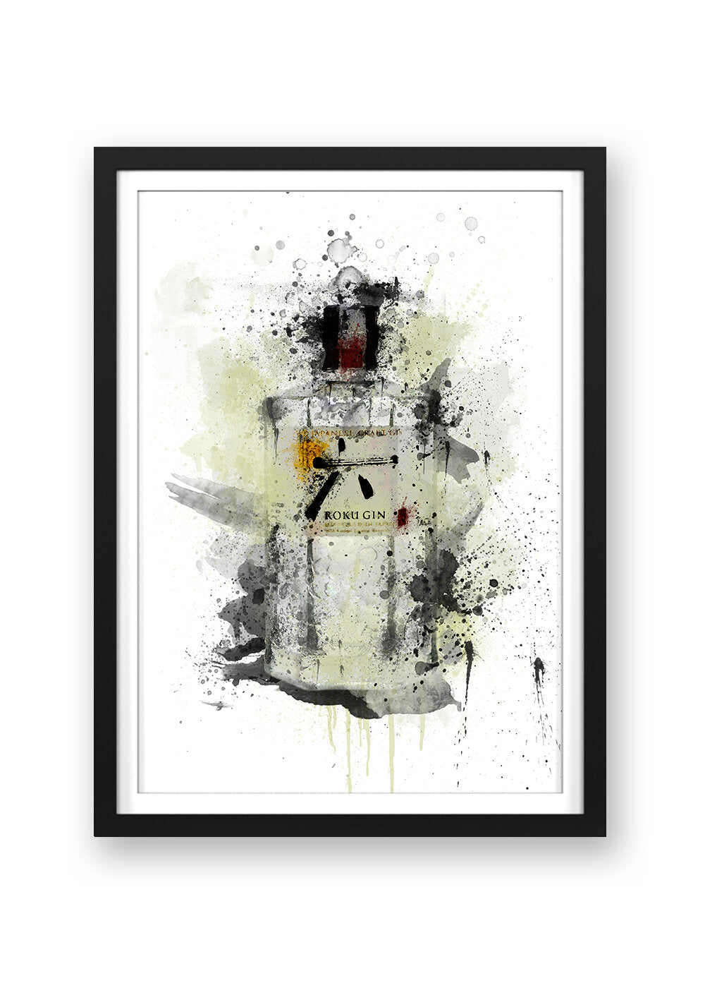 ROKU GIN PRINT - 'NO.6'