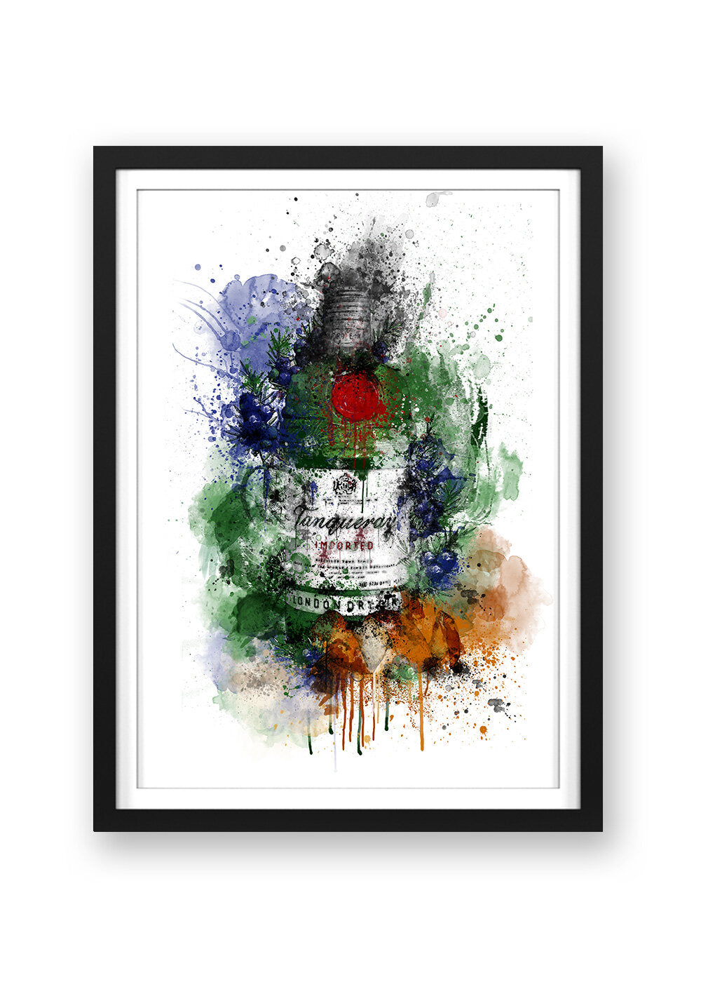 TANQUERAY GIN PRINT - 'I REALLY NEED A G&T'