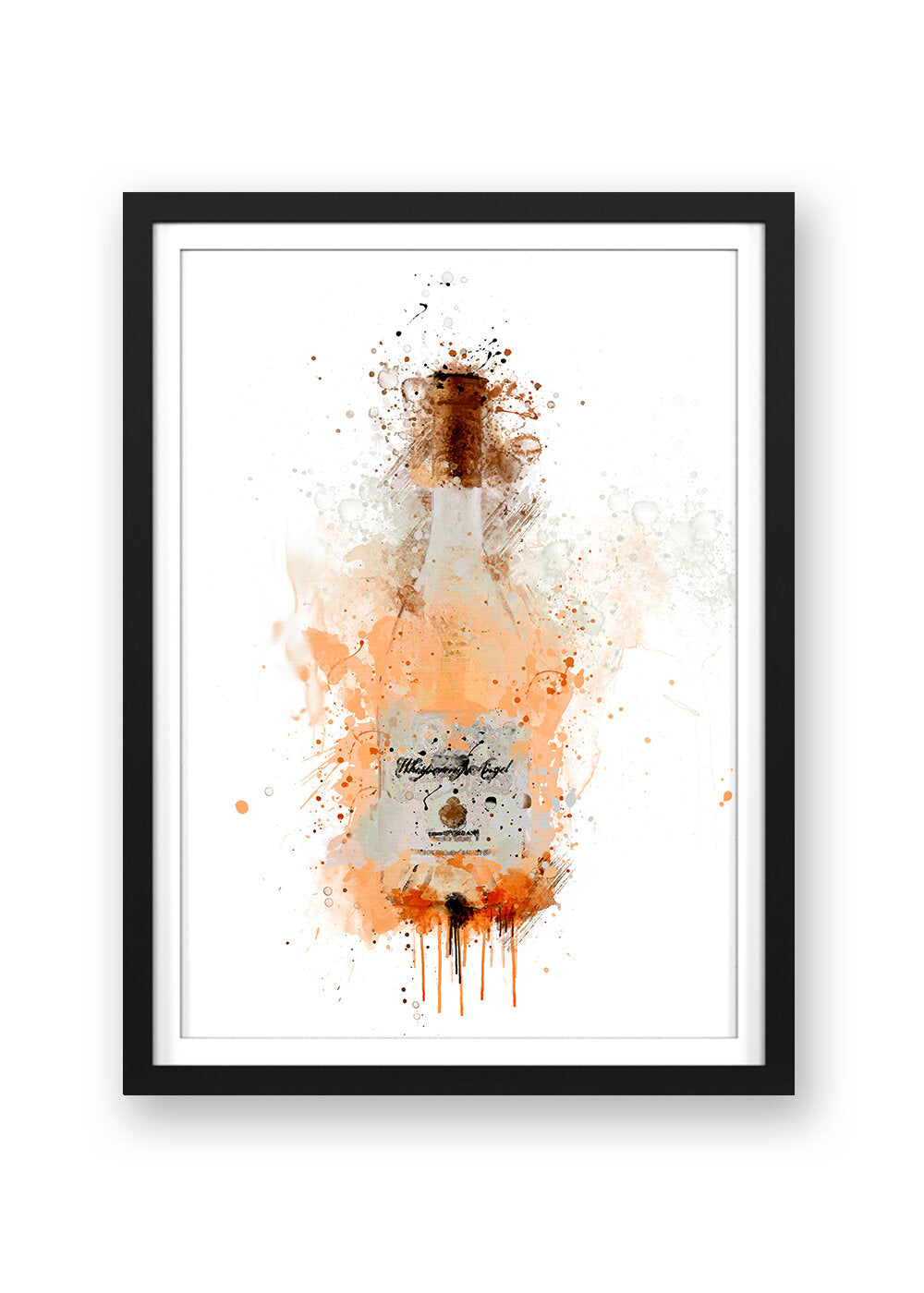 WHISPERING ANGEL ROSÉ PRINT - 'VIBES'