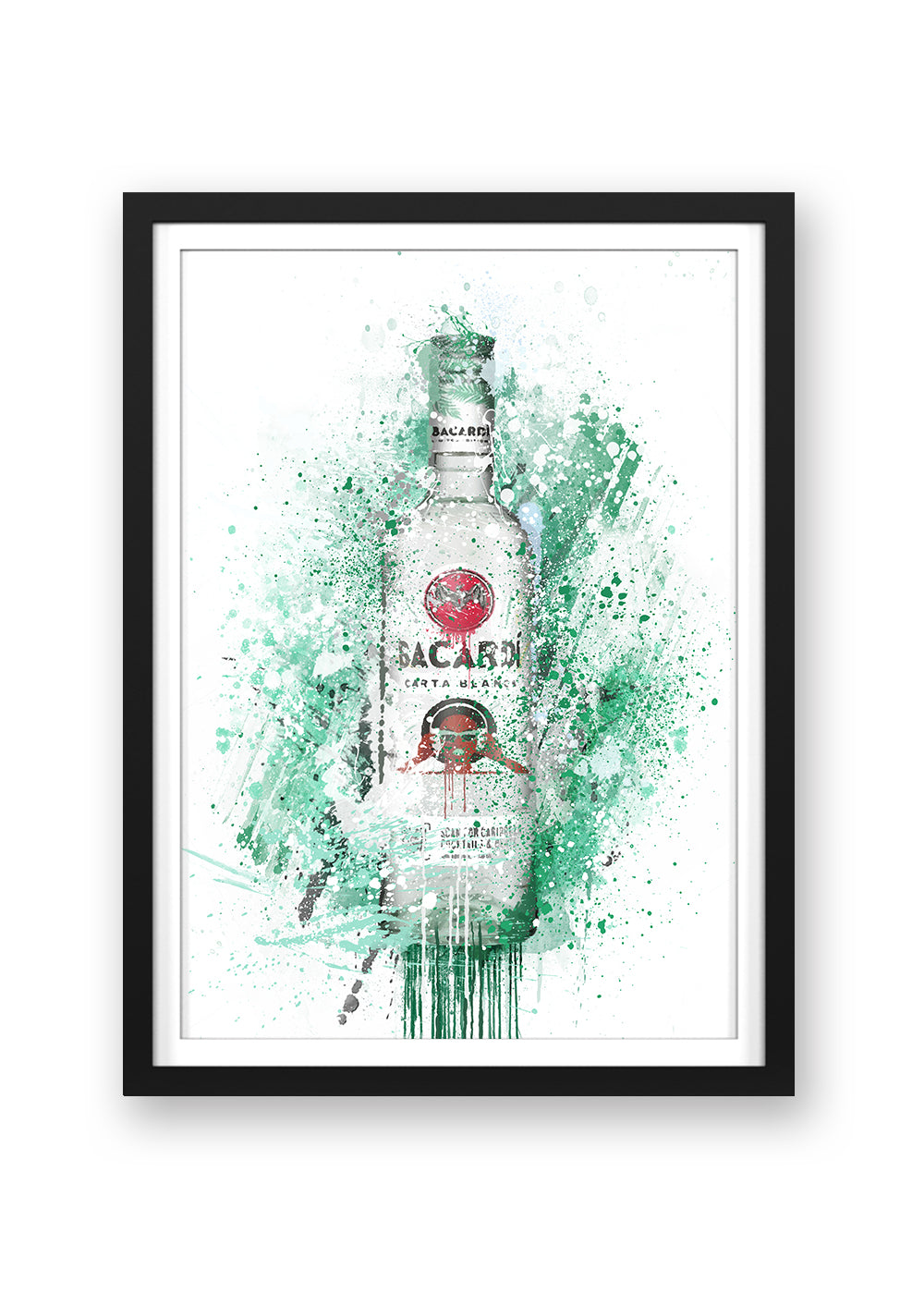 Bacardi print, 'Bacardi party'