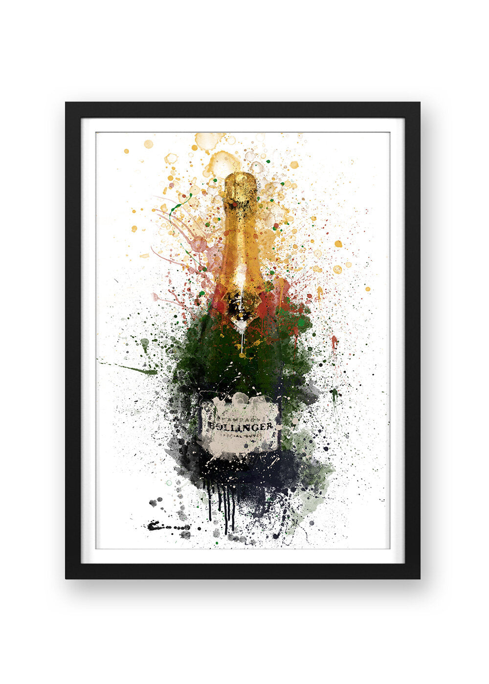 BOLLINGER CHAMPAGNE PRINT - 'BOLLY'