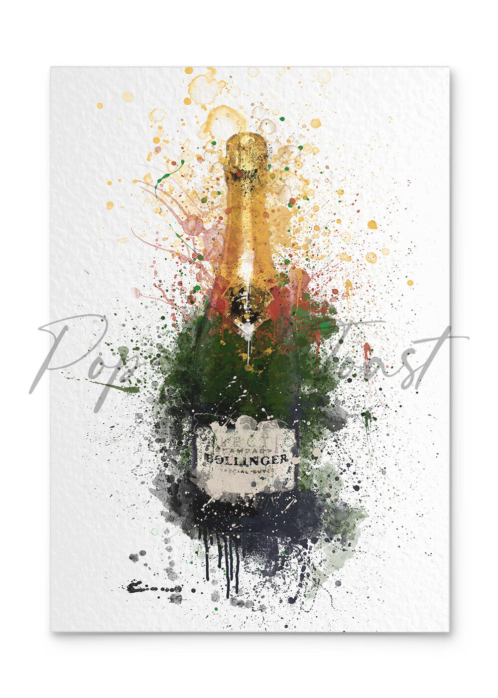 BOLLINGER GREETINGS CARD