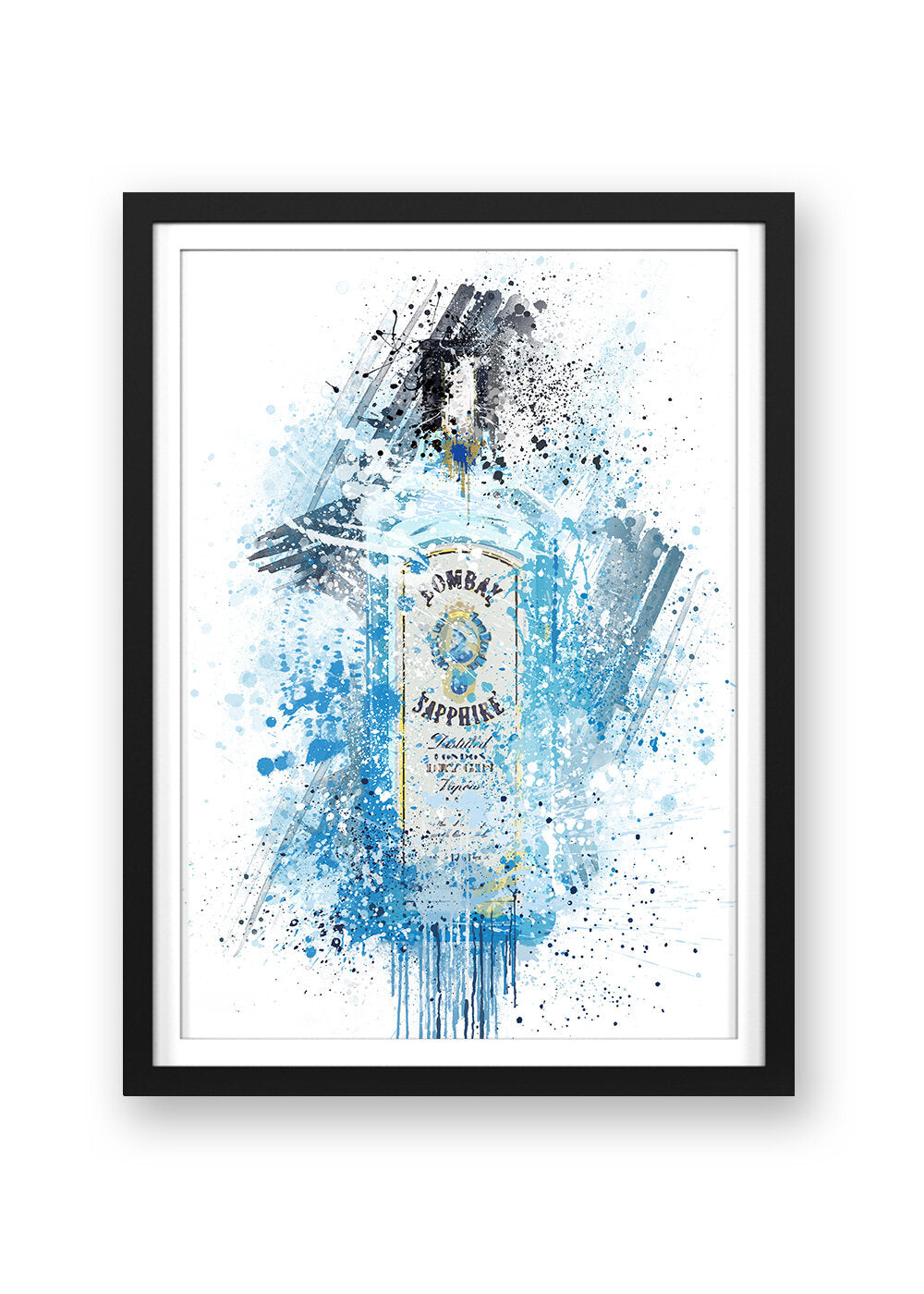 BOMBAY SAPPHIRE PRINT - 'LET THE EVENING BEGIN'