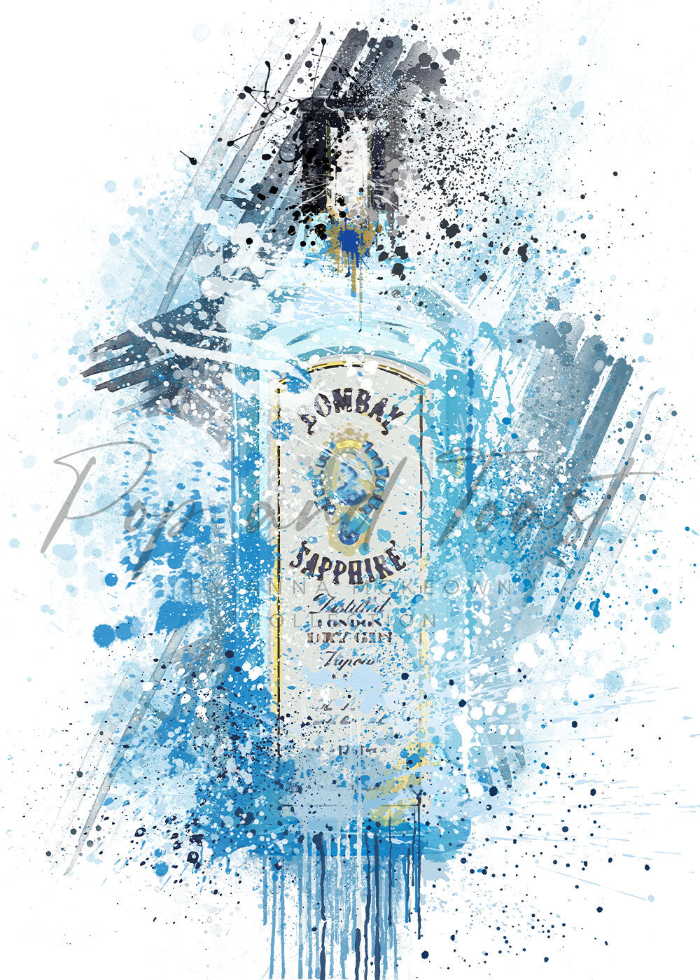 BOMBAY SAPPHIRE PRINT - 'LET THE EVENING BEGIN'