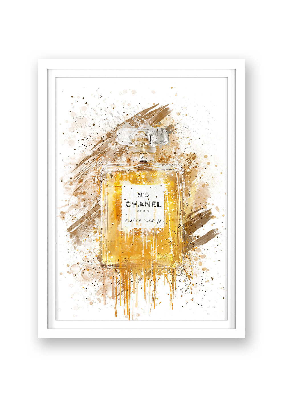 CHANEL PERFUME PRINT - 'NO. 5'