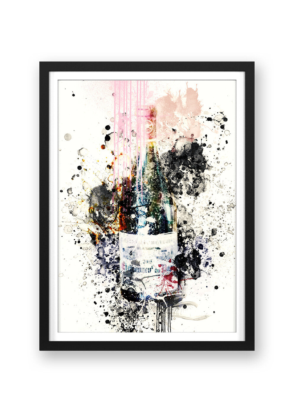 CHÂTEAUNEUF-DU-PAPÉ WINE PRINT - 'CHÂTEAU NUF'