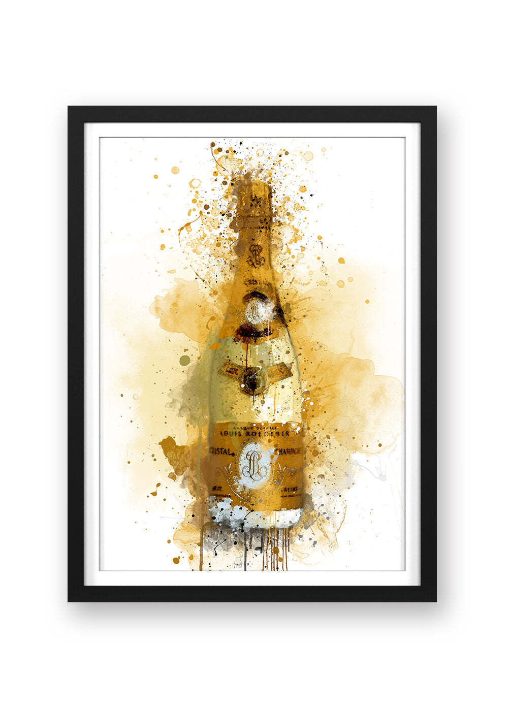 CRISTAL CHAMPAGNE PRINT - GOING 'BIG'