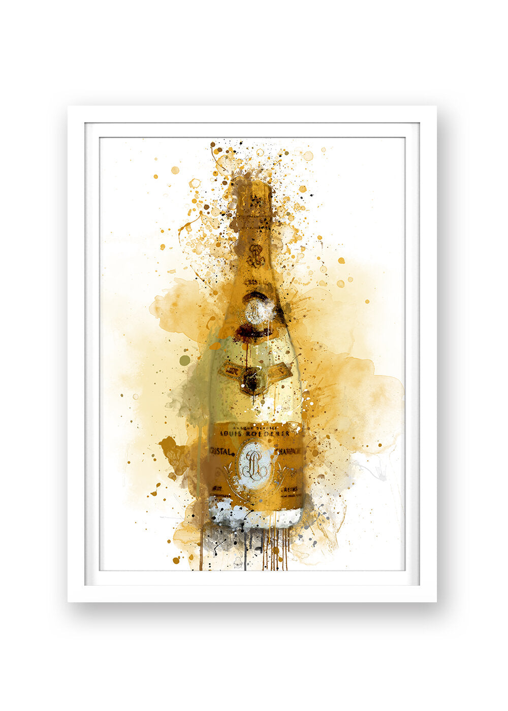 CRISTAL CHAMPAGNE PRINT - GOING 'BIG'