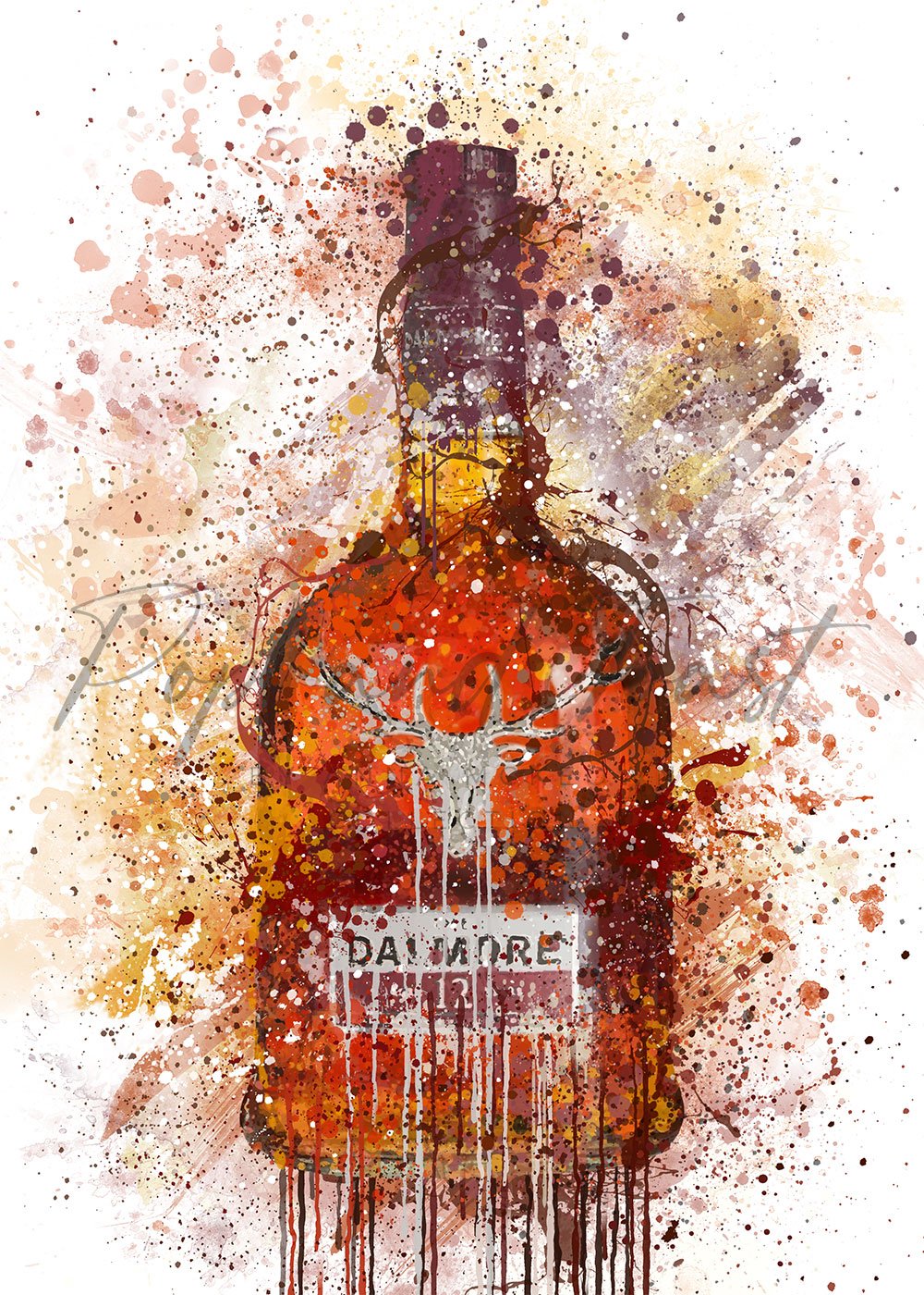 DALMORE WHISKEY PRINT