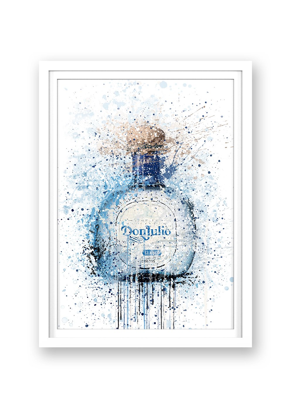 DON JULIO TEQUILA PRINT - 'DON BLUE'