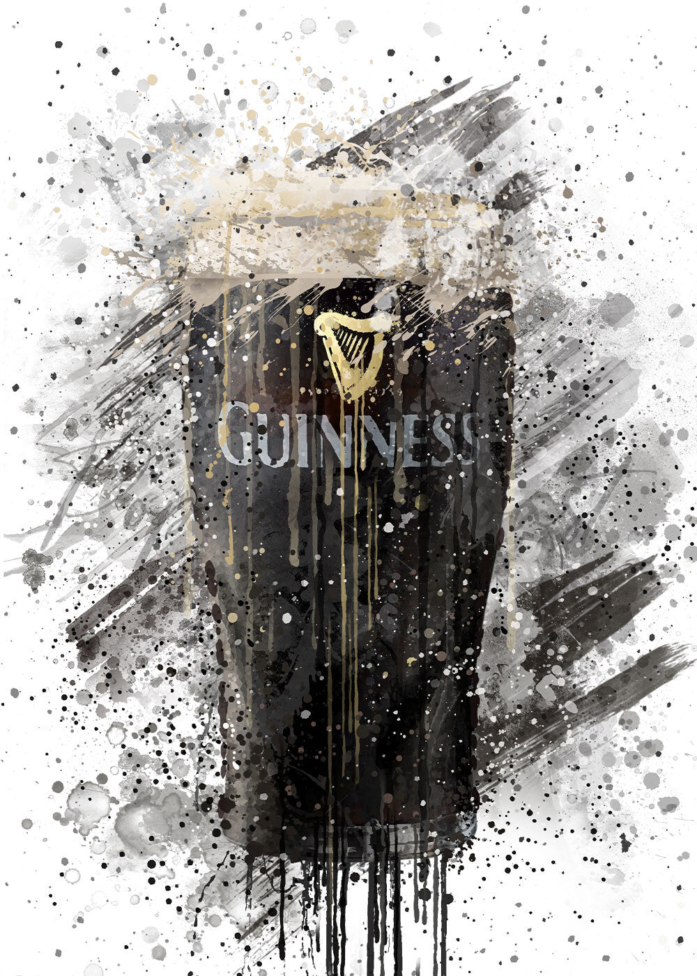 GUINNESS PRINT - 'OUR FRIEND ARTHUR'