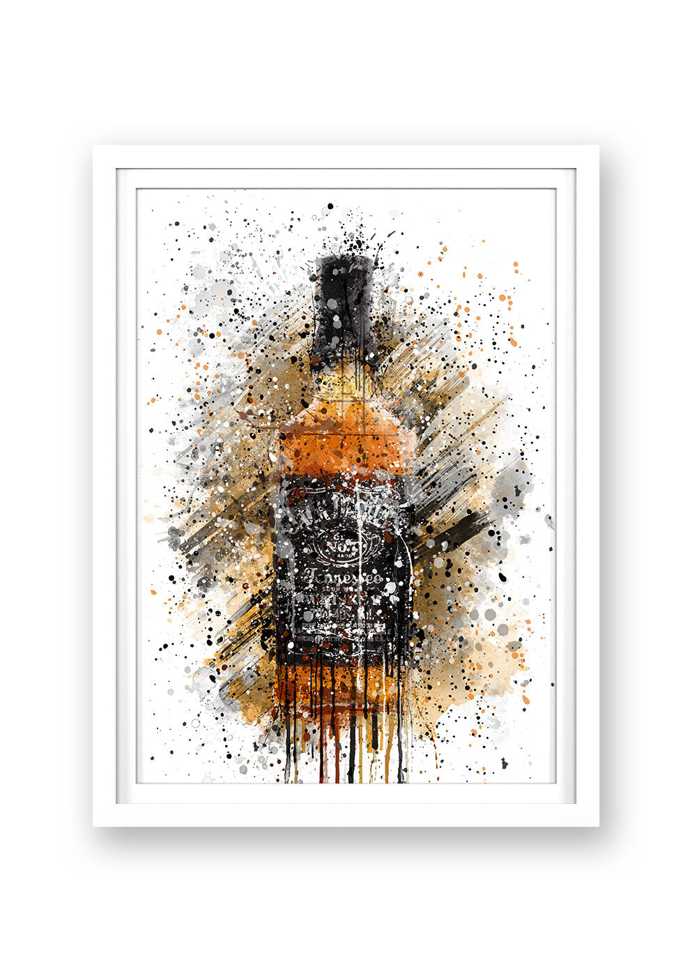 JACK DANIELS WHISKEY PRINT - 'JACK'