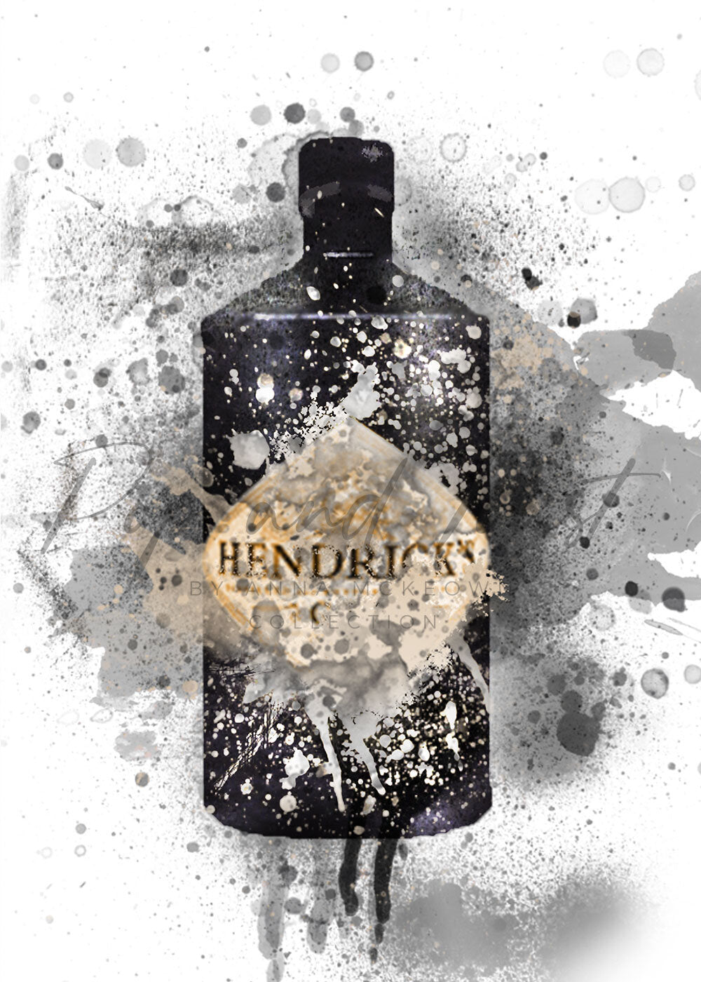 HENDRICKS GIN PRINT - 'JIMMY'