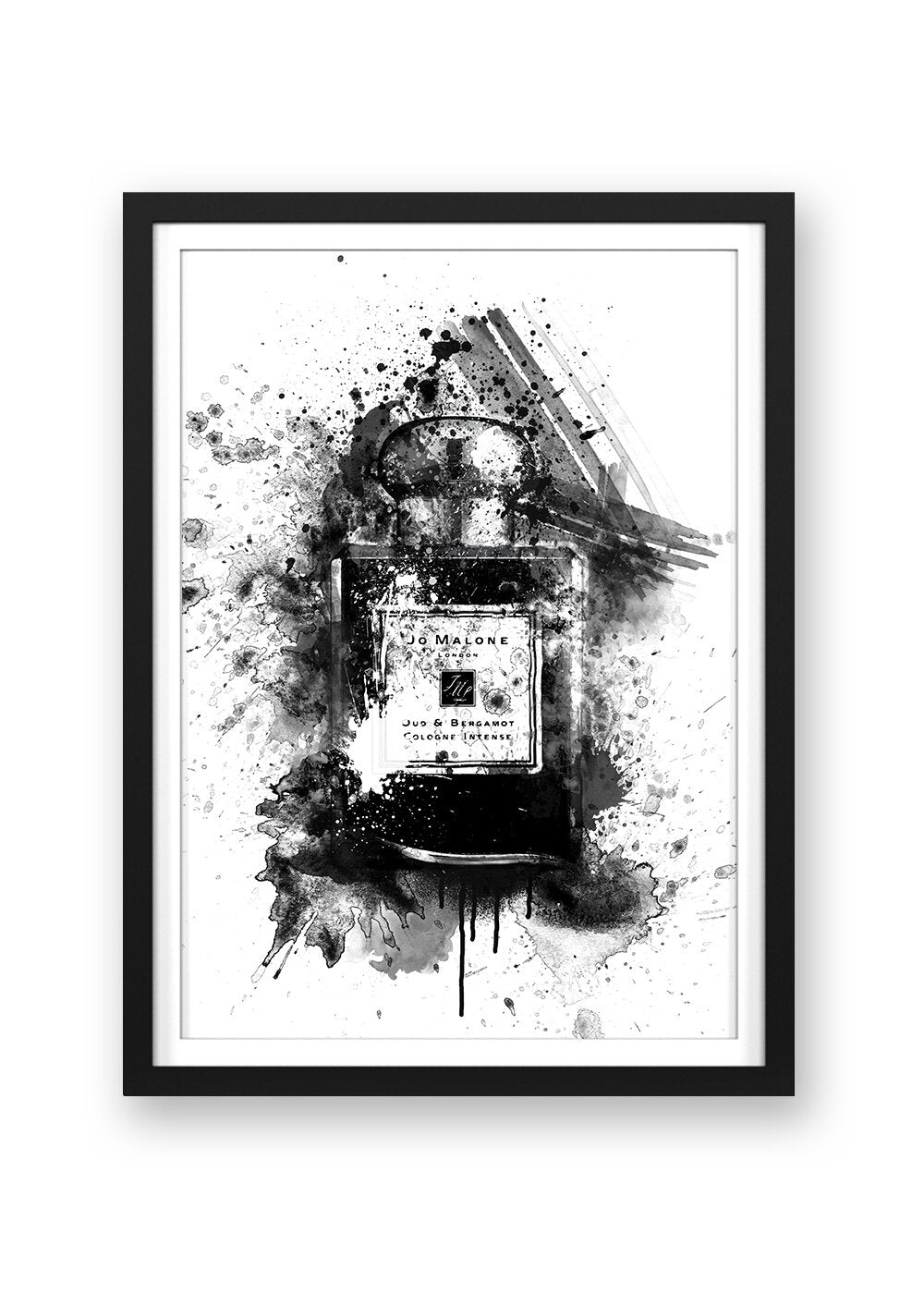 JO MALONE PERFUME PRINT - 'OUD BERGAMOT'