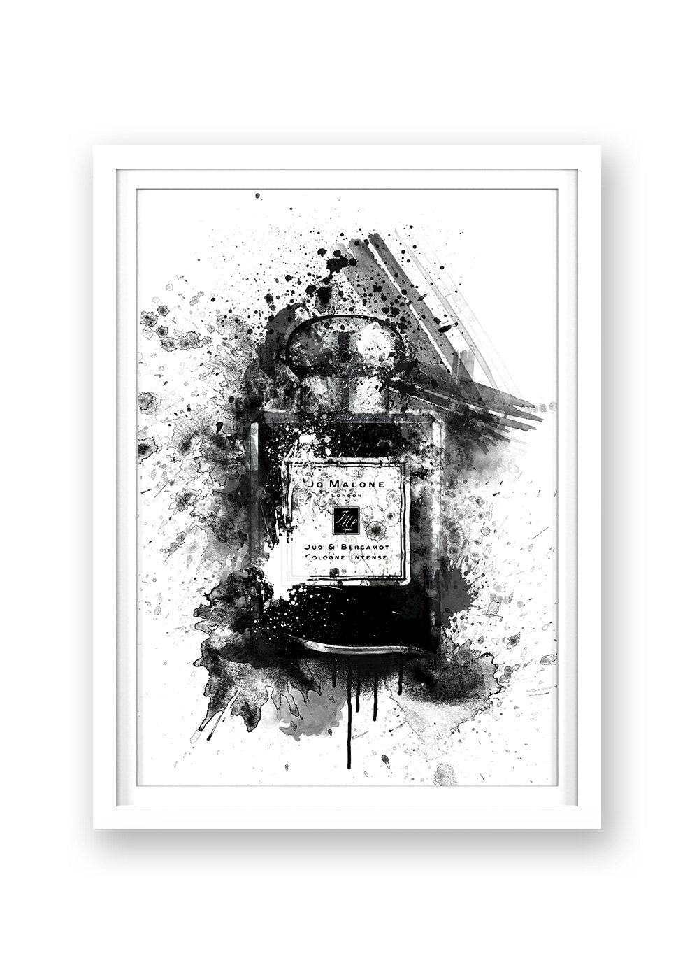 JO MALONE PERFUME PRINT - 'OUD BERGAMOT'