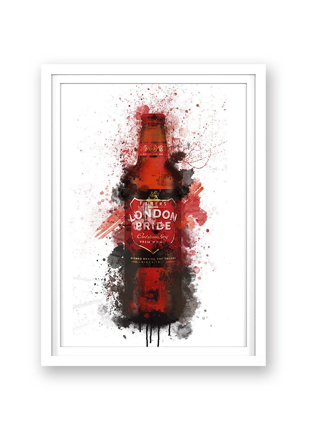 LONDON PRIDE BEER PRINT - 'GEORGE'S JOY'