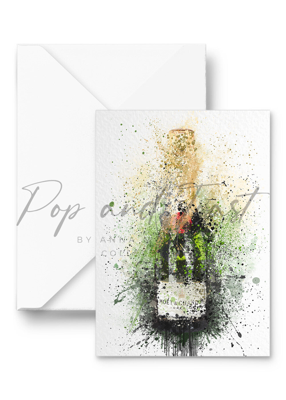 MOËT & CHANDON GREETINGS CARD