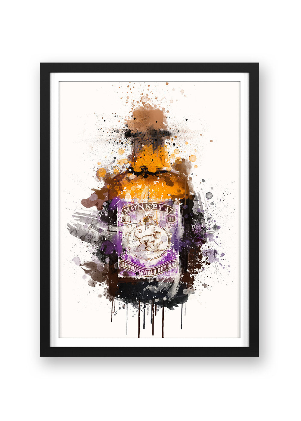 MONKEY 47 GIN PRINT - 'MONKEY'