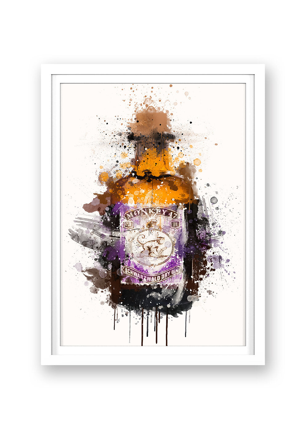 MONKEY 47 GIN PRINT - 'MONKEY'