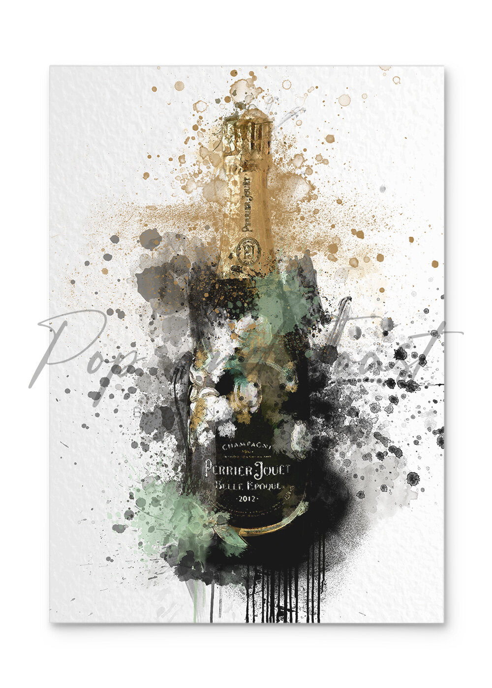 PERRIER-JOUËT GREETINGS CARD