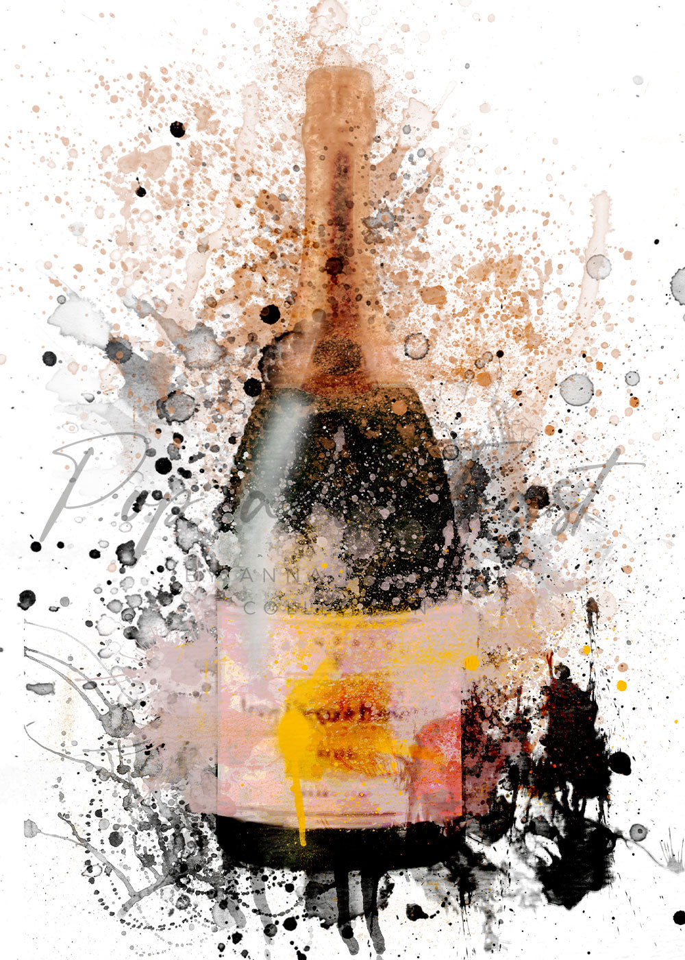 VEUVE CLICQUOT ROSÉ CHAMPAGNE PRINT – PINK DAYS