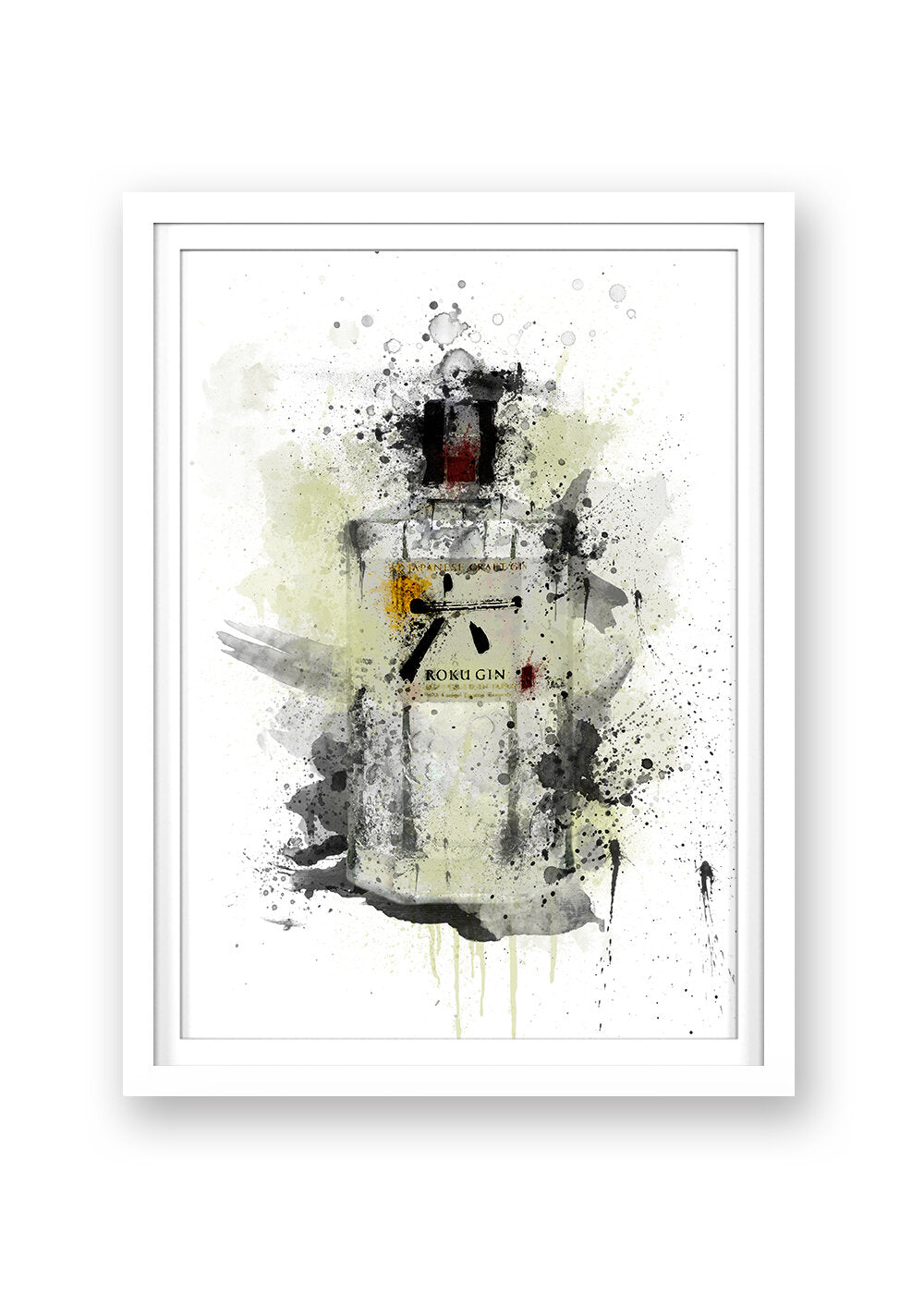 ROKU GIN PRINT - 'NO.6'