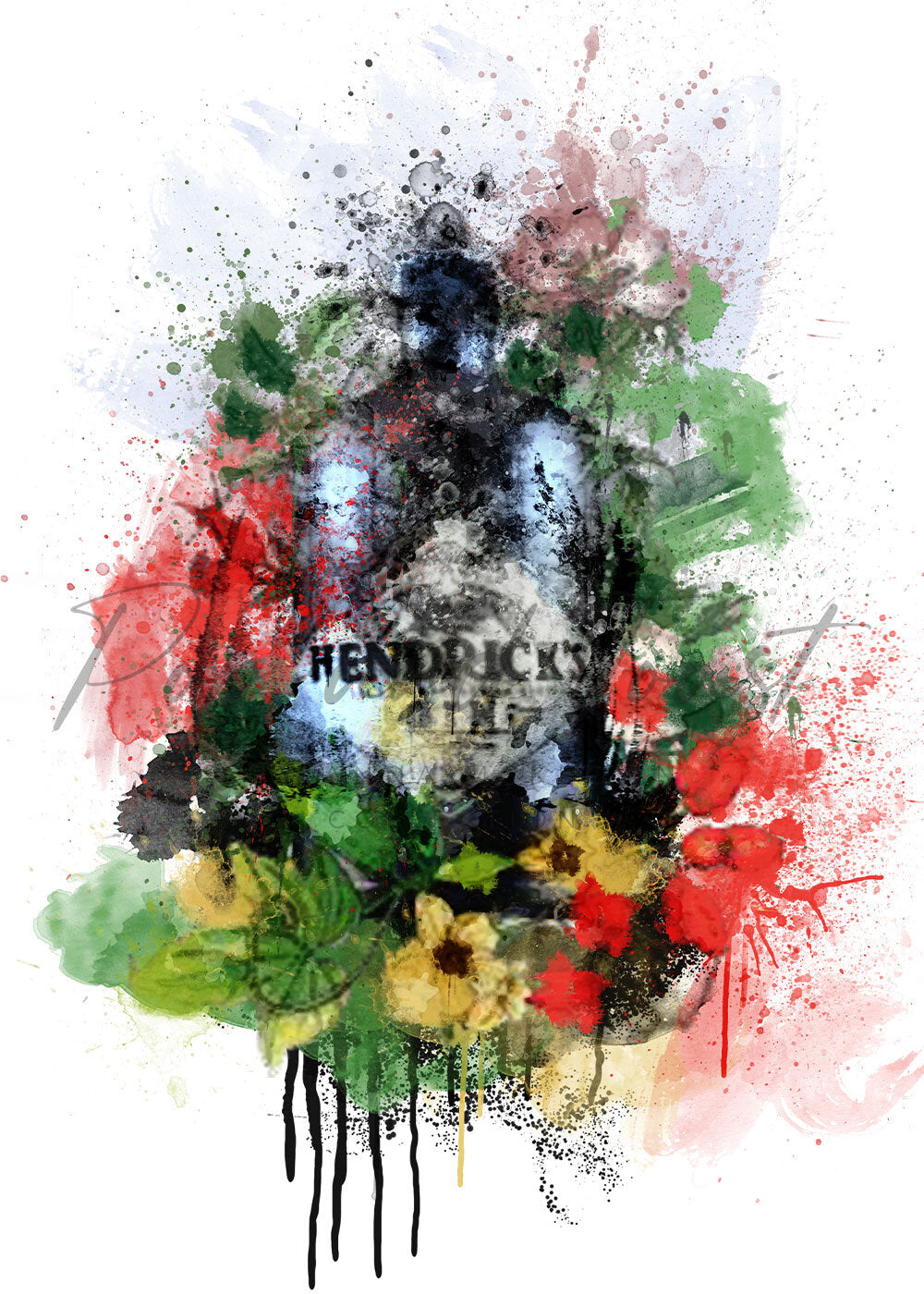 HENDRICKS GIN PRINT - 'SUMMER LOVIN'