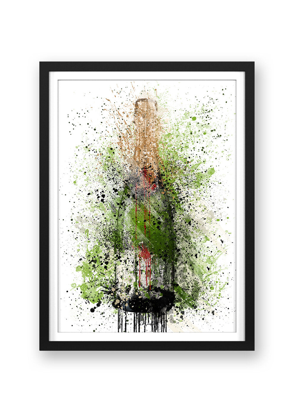 TAITTINGER CHAMPAGNE PRINT - 'SHALL WE DANCE'