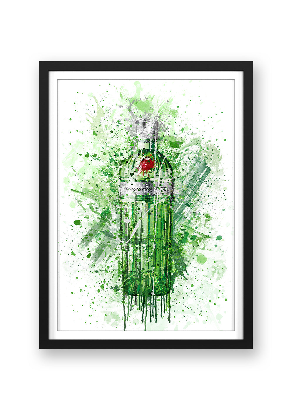 TANQUERAY TEN GIN PRINT - 'FIRST SIP'