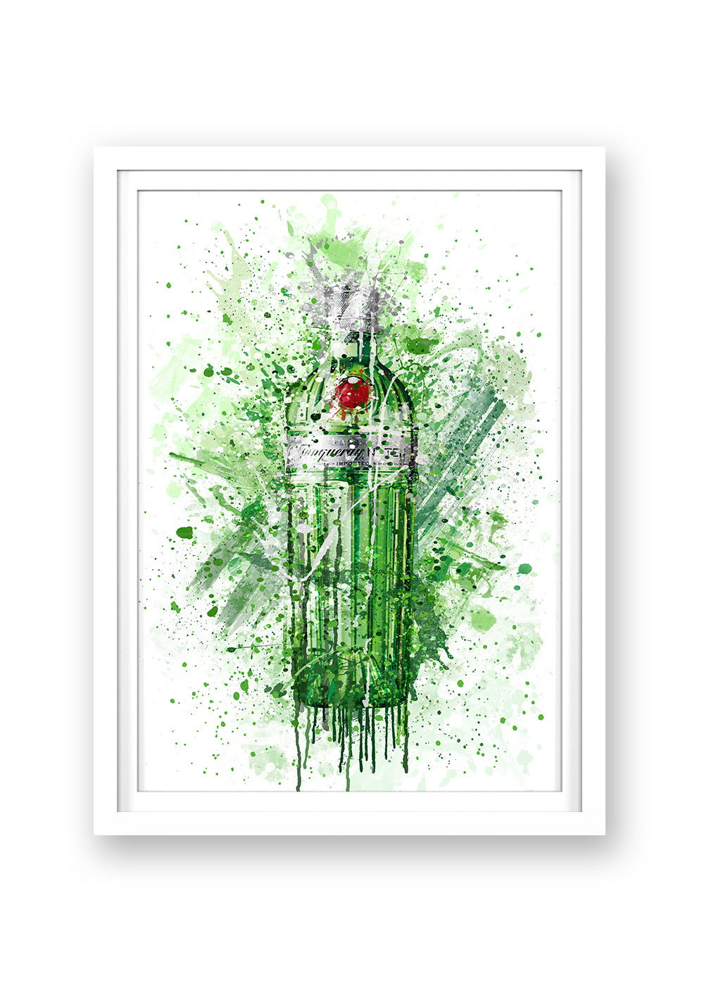 TANQUERAY TEN GIN PRINT - 'FIRST SIP'