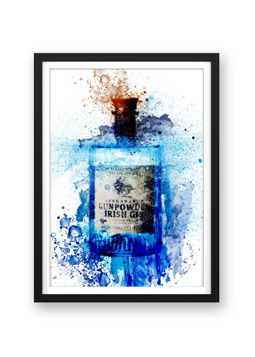 GUNPOWDER IRISH GIN PRINT - 'ME, YOU AND A DOG NAMED BLUE'