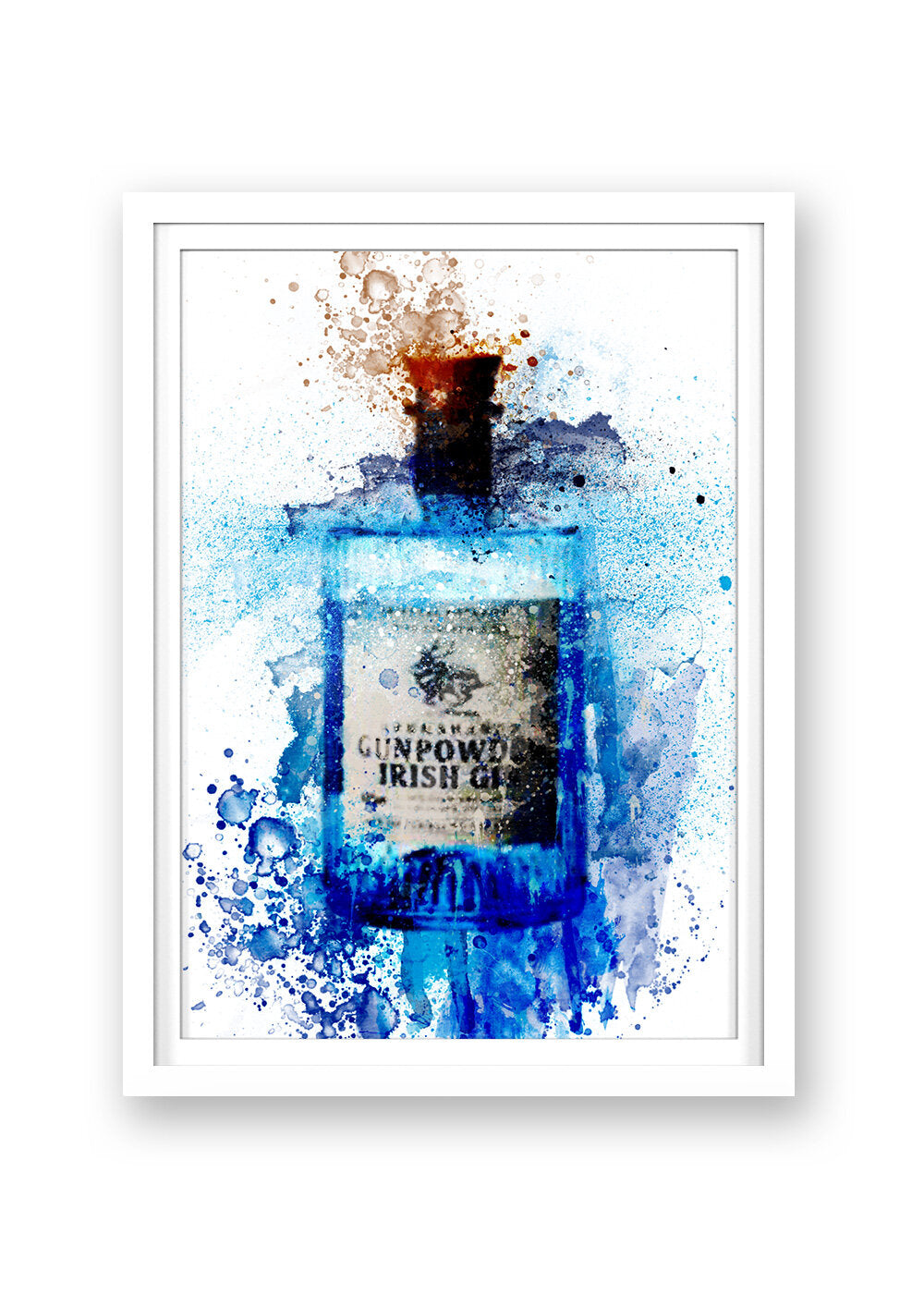 GUNPOWDER IRISH GIN PRINT - 'ME, YOU AND A DOG NAMED BLUE'