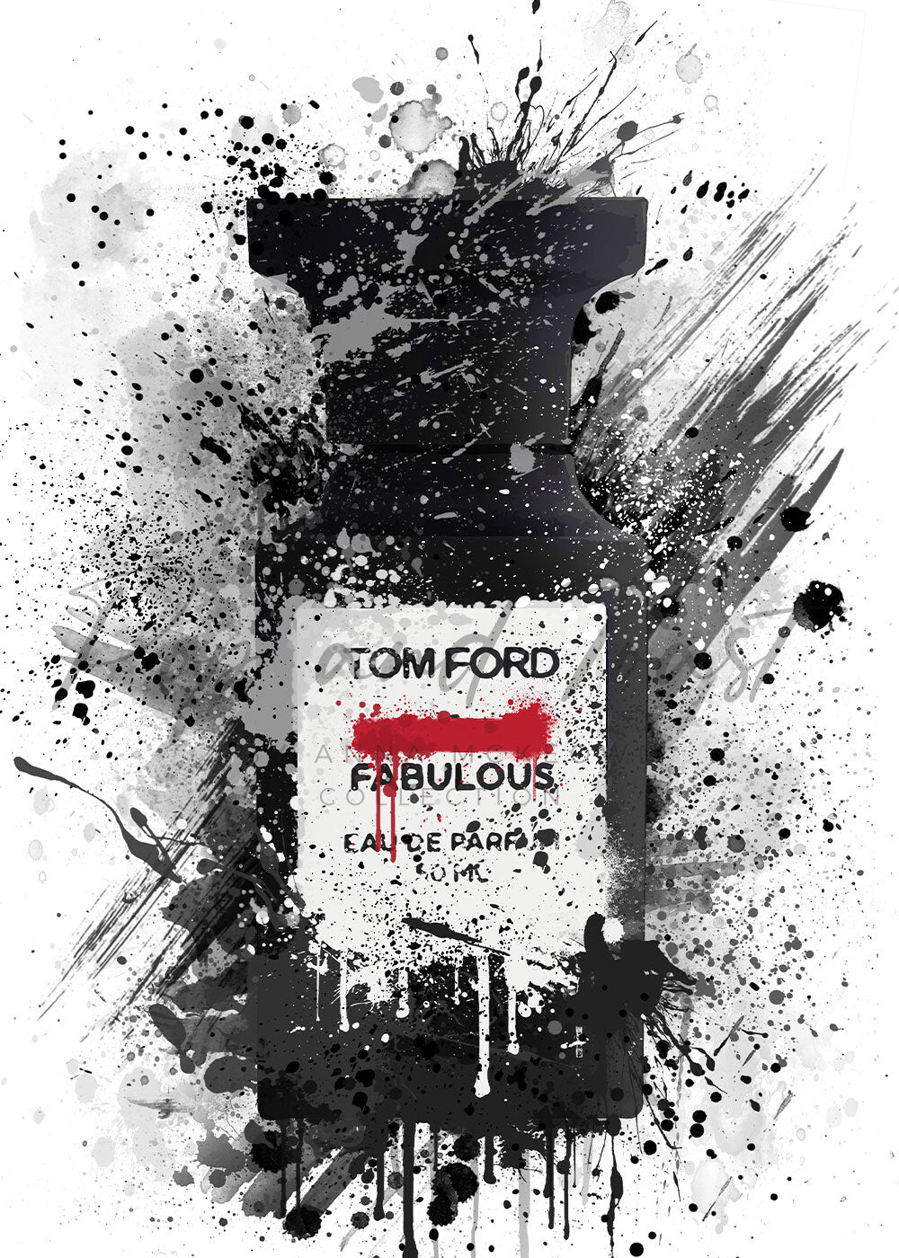 TOM FORD PERFUME PRINT - 'FUCKING FABULOUS'