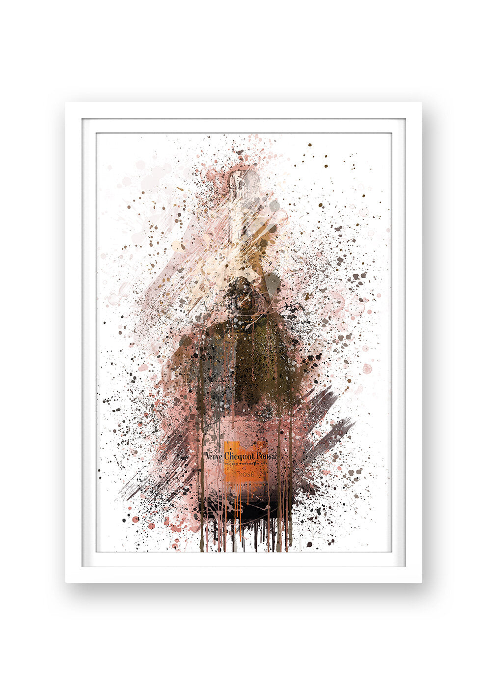 VEUVE CLICQUOT ROSÈ PRINT - 'WASN'T THAT A PARTY'