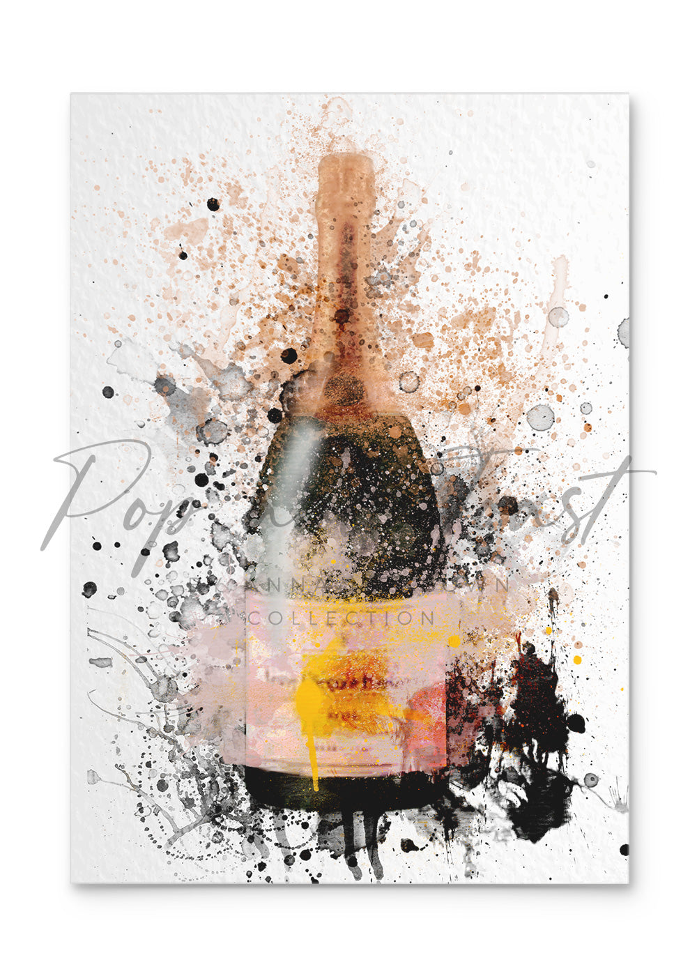 VEUVE CLICQUOT ROSÉ GREETINGS CARD